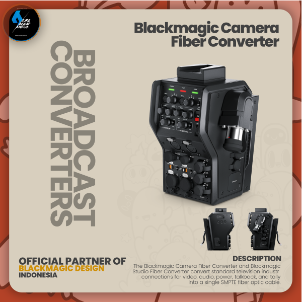 Blackmagic Camera Fiber Converters